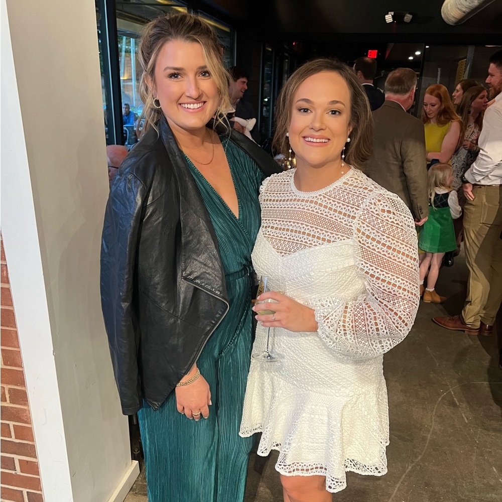 ML Monique Lhullier Lace Minidress